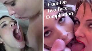 Cum on Two Girls Compilation : Amateurs Suck, Swap & Swallow On Xvideos